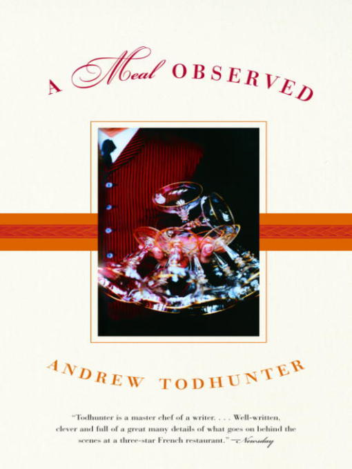 Title details for A Meal Observed by Andrew Todhunter - Wait list